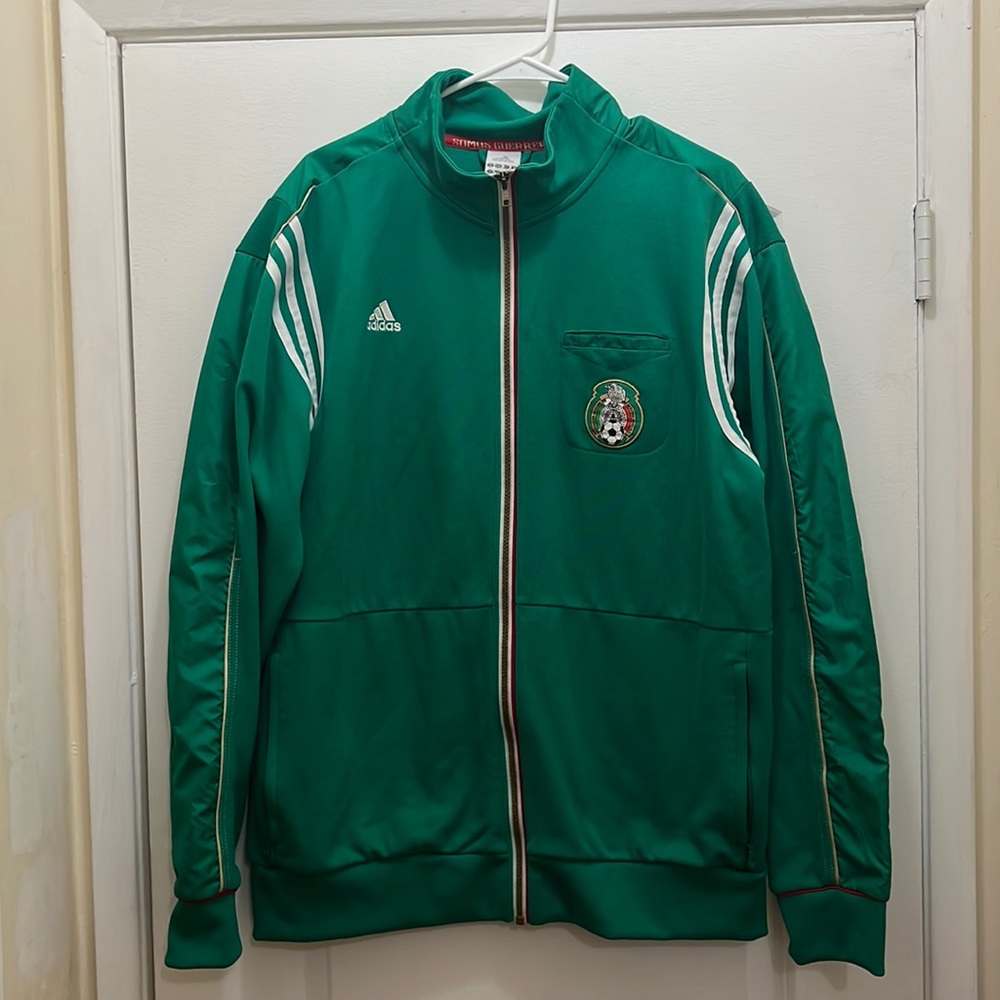 Adidas Mexico Track Jacket Mexico Futbol  Size XL